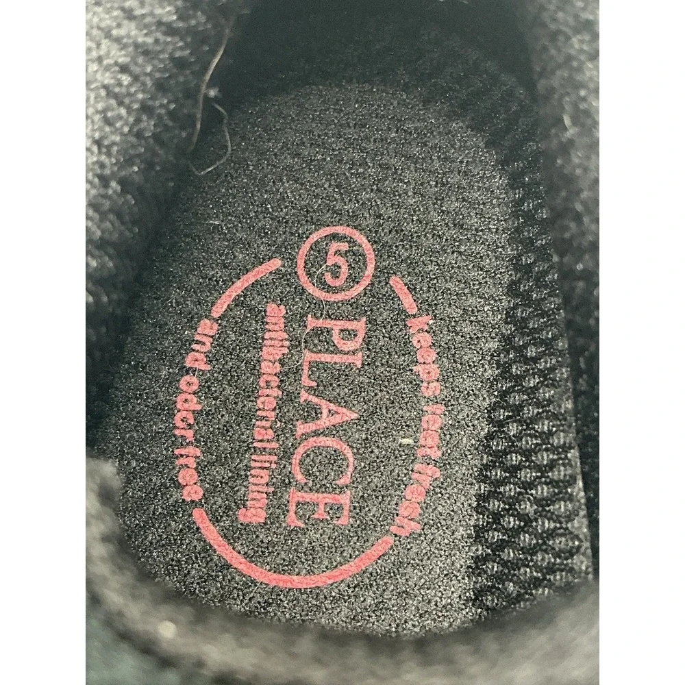 The Children's Place Non-Marking Black Toddler Slip On Size 5